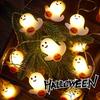 1.5M/10LEDS Halloween LED String Lights Pumpkin Horror Eyeballs Portable for Home Bar Party Scary Atmosphere Decoration
