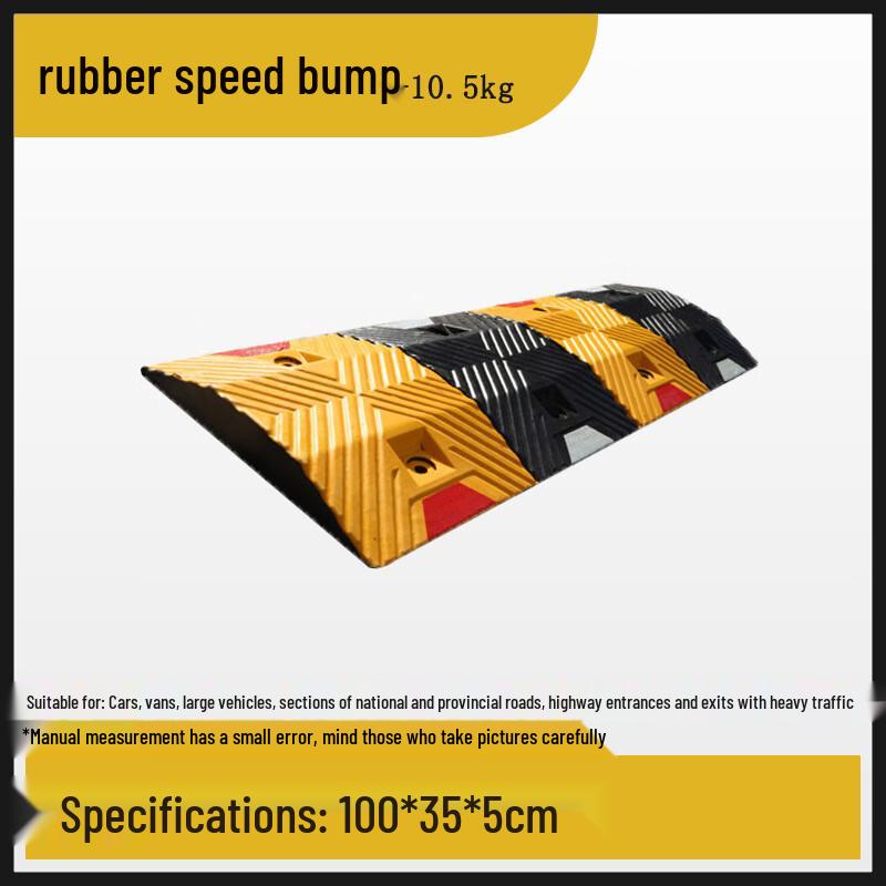 Brangdy Rubber Road Speed Bump 100*35*5