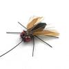 3 stuks/5 stuks Gesimuleerde Vlieg Kat Speelgoed Vervangt Hoofd Kat Plagen Stok Plagen Interactieve Hengel Kleine Insect Huisdier Speelgoed