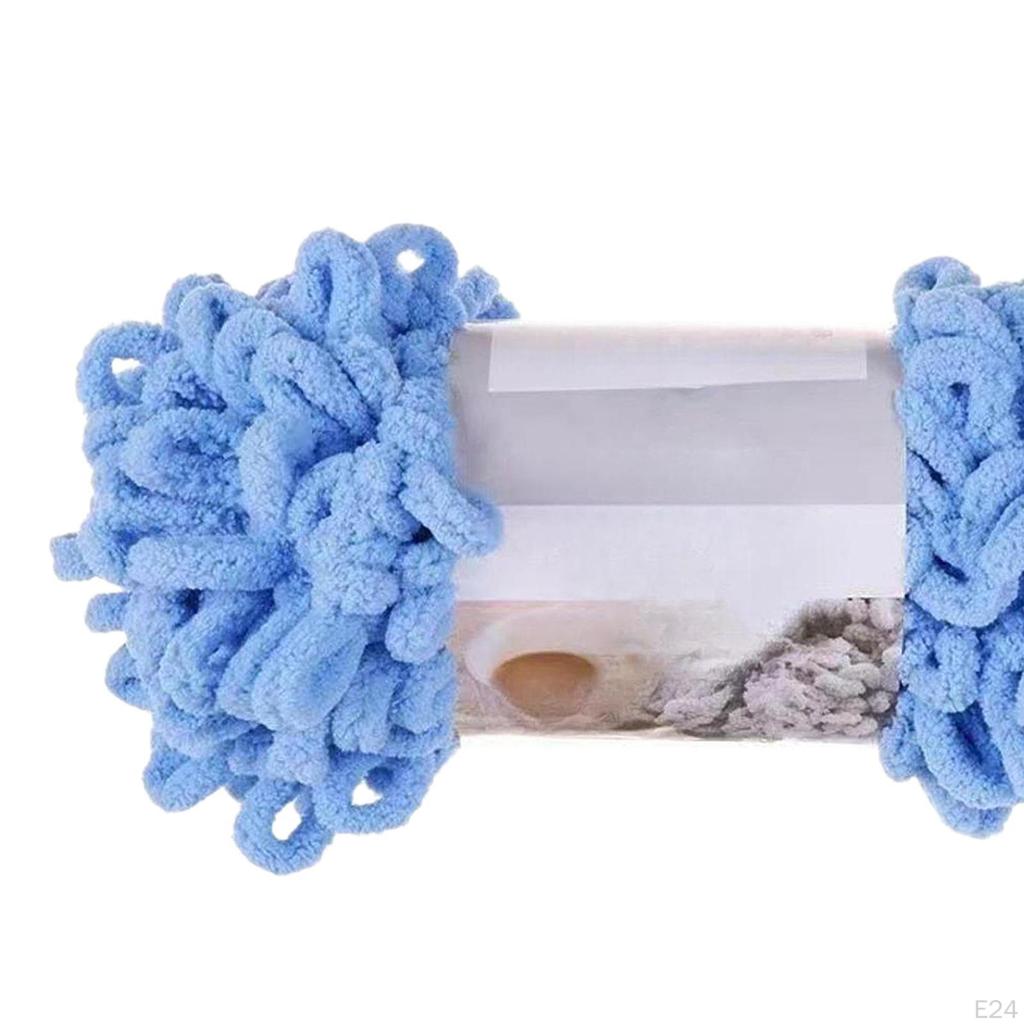 Dickes Wollgarn Voluminös Weich Sommer DIY Häkeln Armstricken Kissen Decke Stricken für