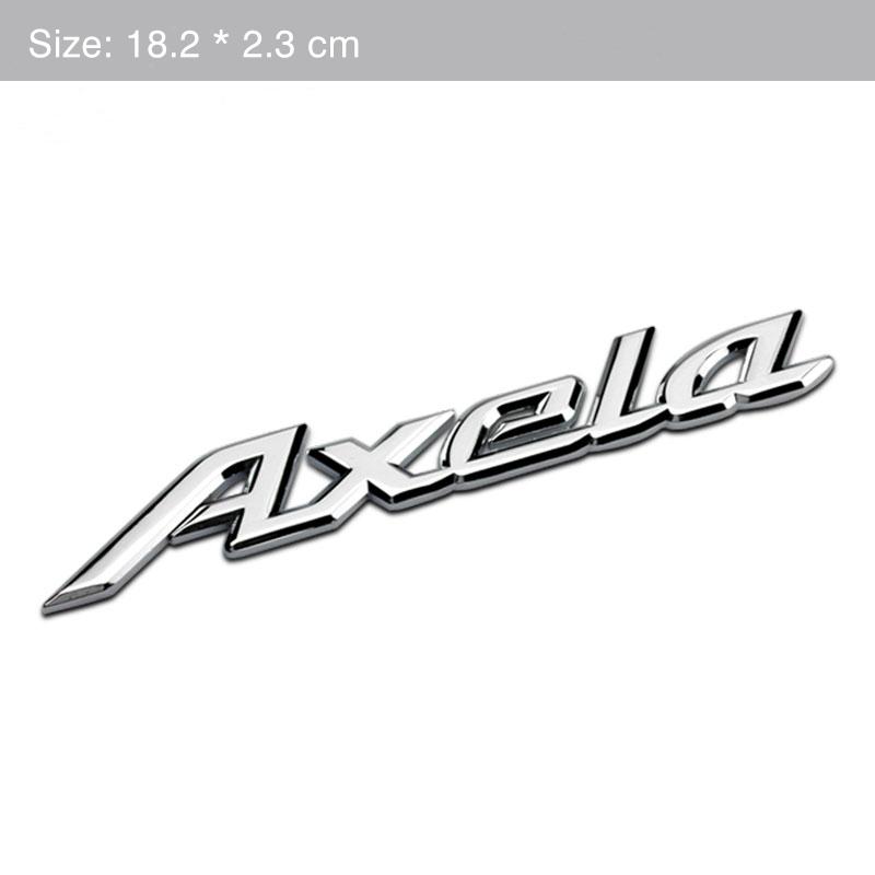 Adesivi Emblema Auto in ABS Decorazioni Etichette per Bagagliaio Auto Decalcomanie Per Mazda 2 3 6 5 Atenza CX3 CX5 MX5 CX7 Axela CX30 CX90 CX60 CX50 pbhsg
