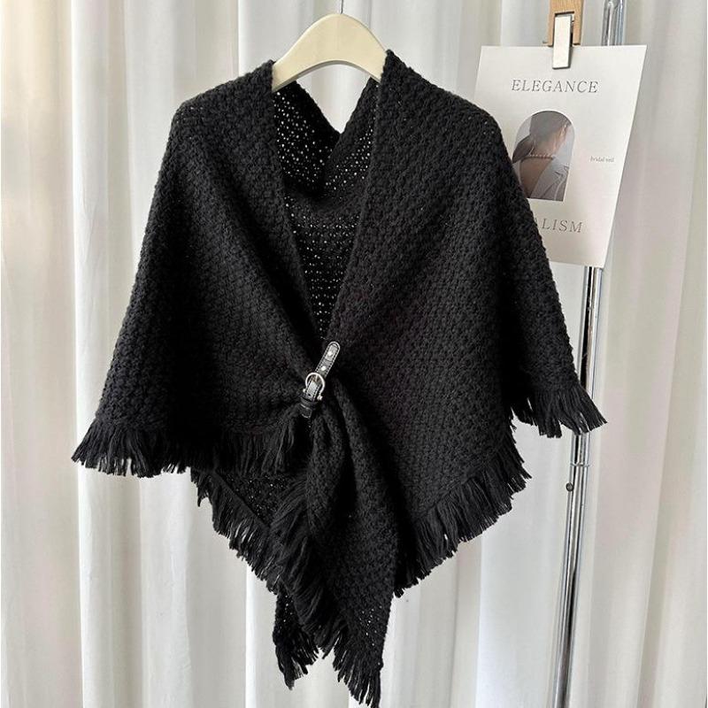 Elegant Triangular Shawl Scarf For Women Spring Autumn Winter