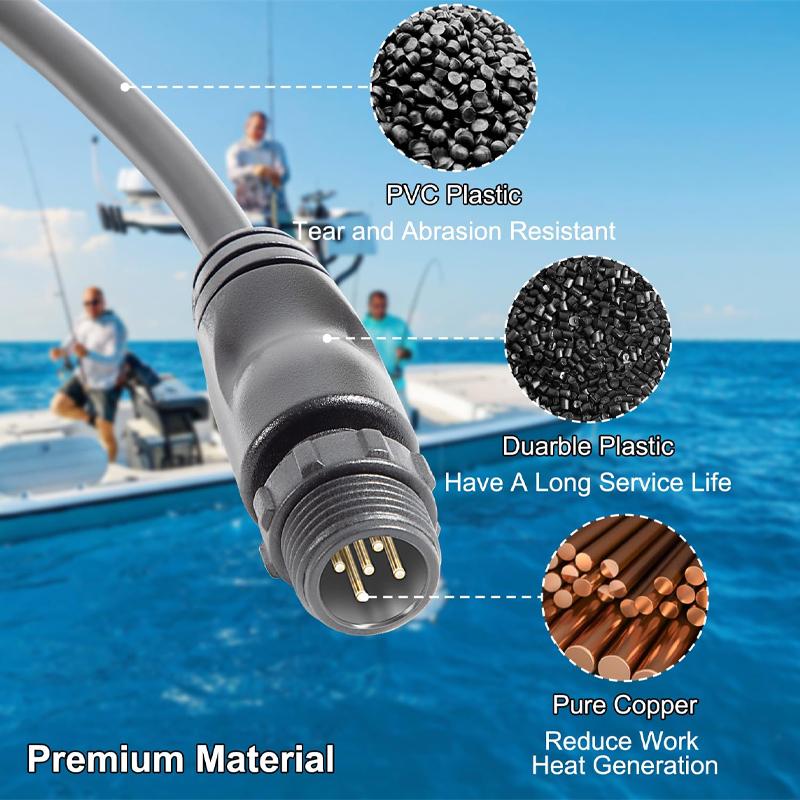 NMEA 2000 (N2K) Backbone, Drop or Extension Cable 1 Meter (3FT 3 Inches) for Lowrance Simrad B&G Navico Garmin Networks, 5 Pin