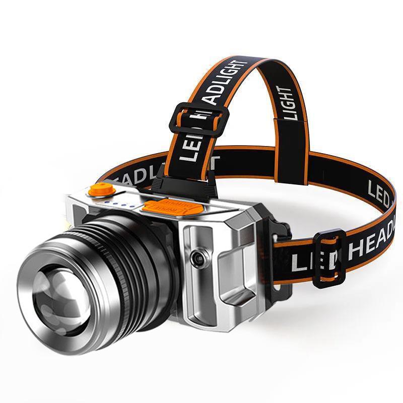 LED Sensor Headlamp T6 Super Bright USB Rechargeable Headlight 18650 Battery Waterproof Camping Fishing Lantern Power Source