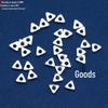 Sterling Silver Triangle & Square Fragments - DIY Handmade Accessories Parts