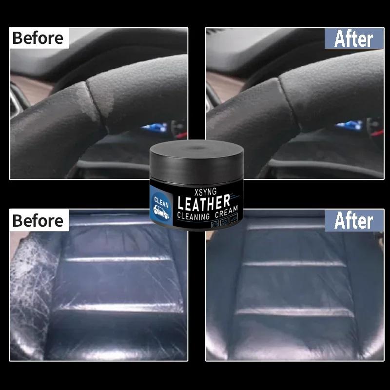Imitation Leather Repair Paste for Steering Wheels and Car Seats - Restore Faded Imitation Leather, Repair Tears and Scratches.