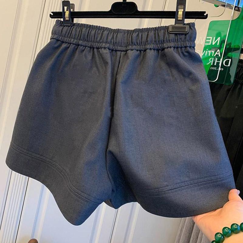 Shorts Pants Women Summer Cotton Vintage Loose Large Size Casual Wide Leg Pants Shorts