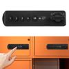 Smart Electronic Password Lock Security Alarm Coded Locker with Flat Bolt for Wardrobe Gym Bathroom