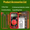 Digital Multi functional Universal Meter for Household Us Digital Multimeter for Electrical Inspection and Maintenance