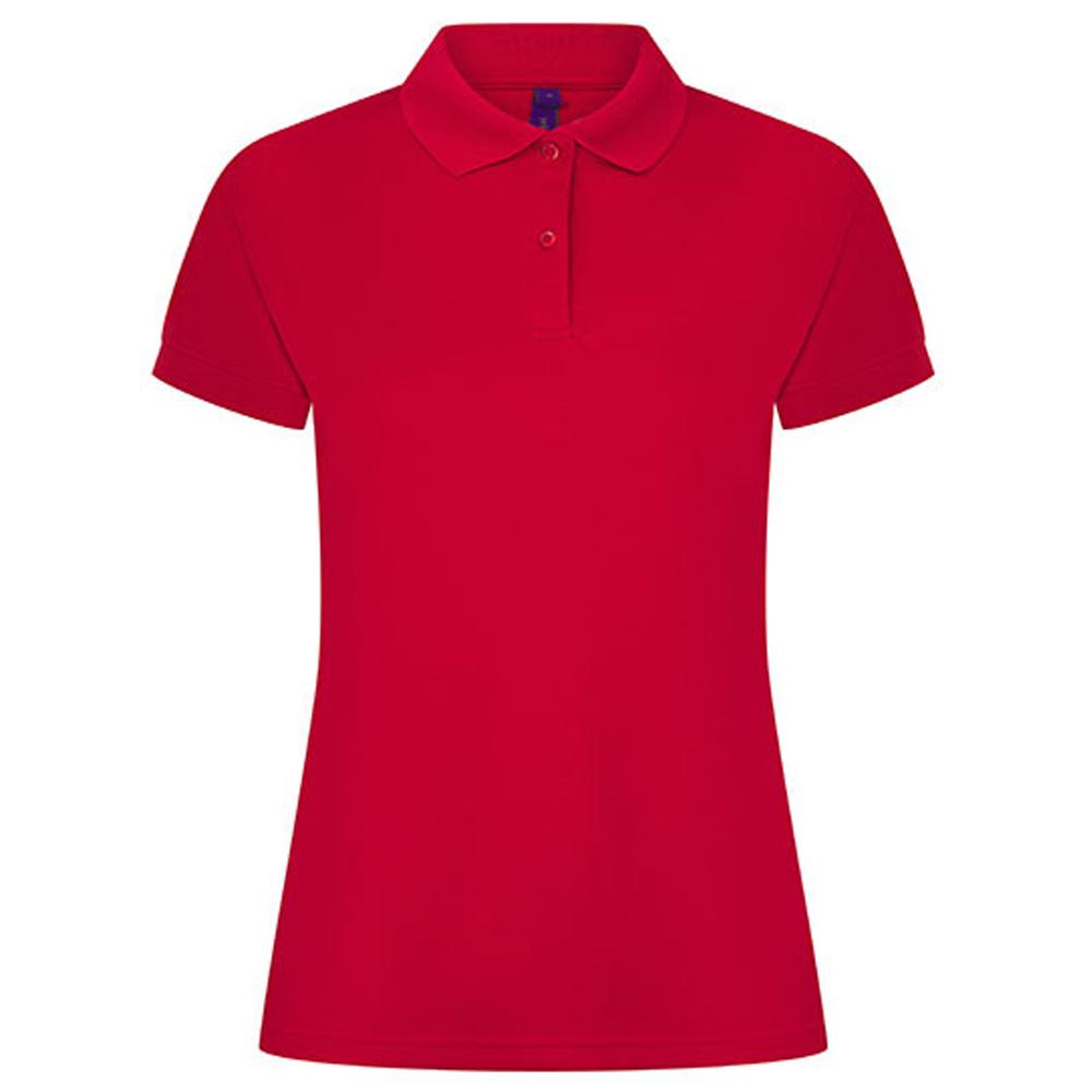 Henbury Womens/Ladies CoolPlus Moisture Wicking Polo Shirt