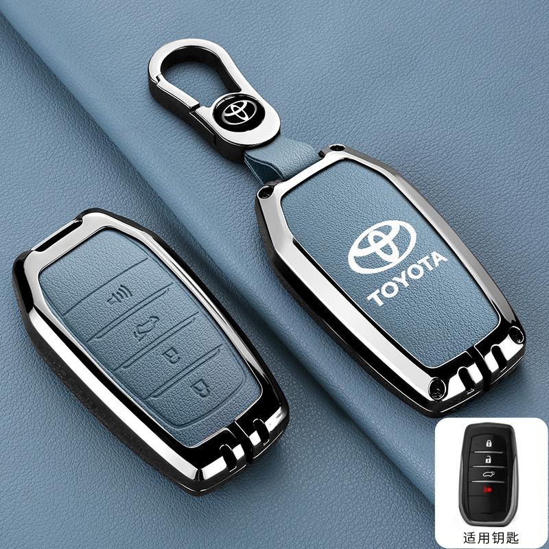 Car Key Case Cover Bag For Toyota Tacoma Fortuner Corolla Venza Grand Highlander RAV4 XSE Prime Land Cruiser Hilux 2023 2024