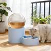 Fontaine à eau étanche pour animaux de compagnie Grande capacité Bol à nourriture pour animaux de compagnie Nouveau distributeur pour animaux de compagnie Pour chiots chatons animaux de compagnie