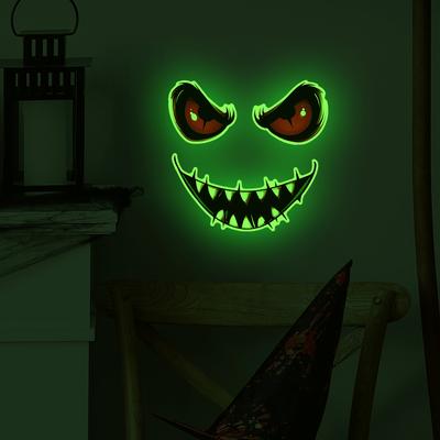 Halloween Night Light Horror Eye Bedroom Living Room Home Background Atmosphere Decoration Wall Stickers