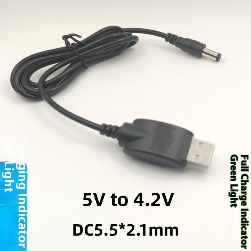 1 Set Dc 5V To 12V Usb Cable Boost Converter Step-Up Cord For Wifi Router Modem Fan 5.5*2.1Mm Wifi To Powerbank Cable Connector