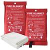 Fire Blankets Emergency for Home and Kitchen 39x39   Fire Suppression Blanket, Cover the Fire Source and Isolate The