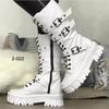 Autumn European and American Mid Length Boots, Children's Boots, New Large-sized Handsome Thick Soled Leather Boots
