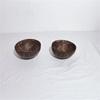 Natural Coconut Bowl Set with Wooden Spoon Eco Friendly Handcrafted Tableware for Salads and Smoothies