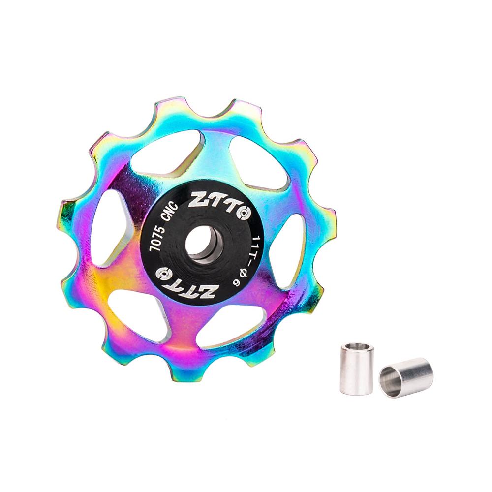 Bike Jockey Wheel Rear Derailleur Pulley 11T Seale D Bearing Aluminum Alloy Jockey Wheel