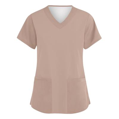 Conjunto de Uniformes de Enfermagem Roupão Médico Cirúrgico Atacado Tops de Uniforme Hospitalar Médico com Bolsos Outono Primavera Uniforme de Trabalho