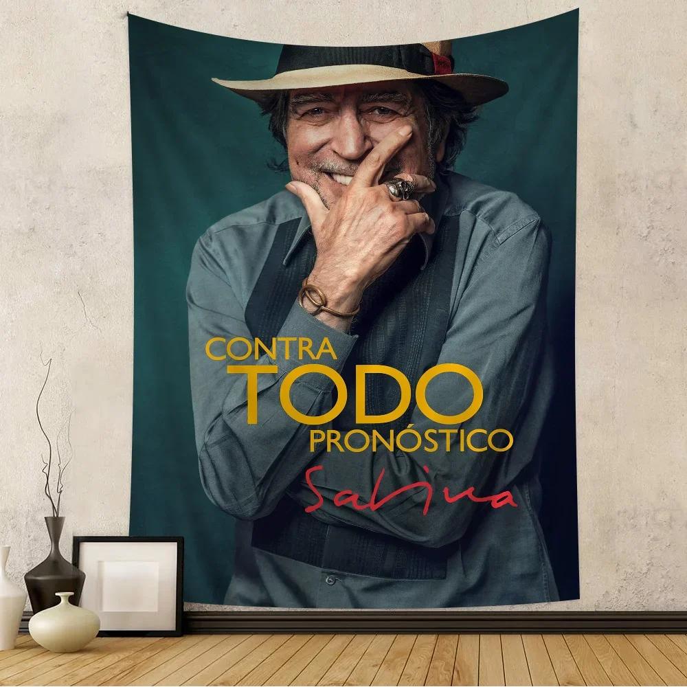 Joaquin Sabina Musician Hanging Bohemian Tapestry Bohemian Wall Tapestries Mandala Kawaii Room Decor