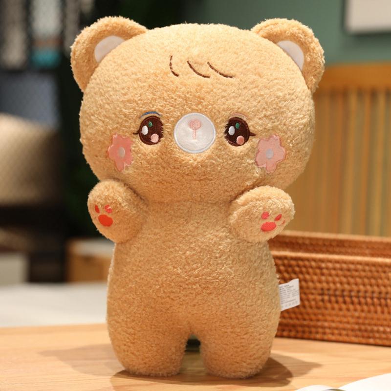 Cartoon Animal Plush Toys Soft Stuffed Cute Rabbit Bear Penguin Cat Plush Doll For Gifts Home