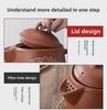 Fully Automatic Electric Chinese Medicine Decoction Pot - Purple Sand Casserole Frying Pan for Home Use
