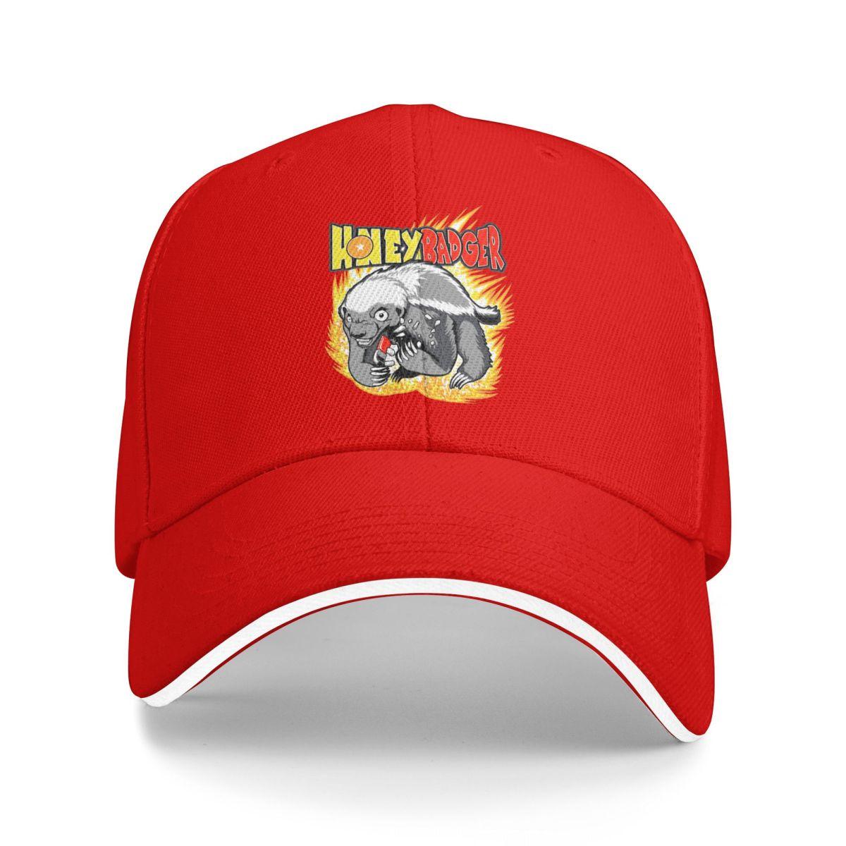 Baseball Caps Honey Badger Fury Funny Casquette Unisex Sport Summer Caps One Size