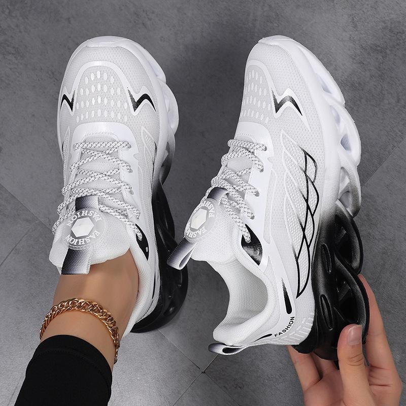 Modne Codzienne Siatkowe Buty do Biegania w Koreańskim Stylu dla Par - Oddychające, Uniwersalne Sneakersy na Każdą Porę Roku