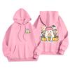 Children's Casual Fashion Halloween Print Long-Sleeved Hooded Sweatshirt