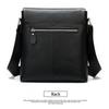 Head Layer Cowhide Men's Shoulder Bag Casual Covered Single Trendy Versatile Commuting