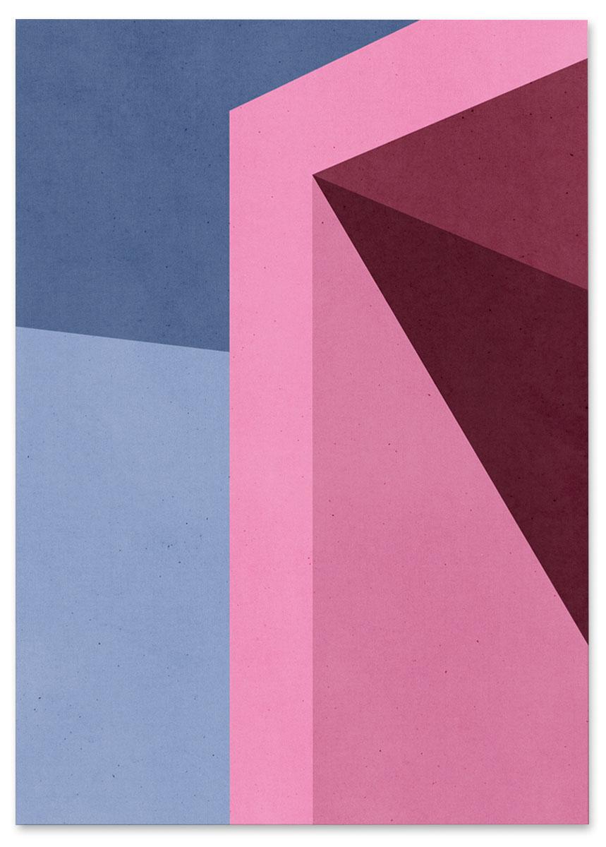 

Plakat architektura geometria 30x40 cm