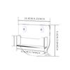 Suction Cups Business Card Holder Window Mount Business Card Box  Office Exhibition