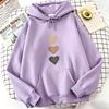 Casual Love Heart Print Hoodies Spring Autumn Winter Casual Hoodies Sweatshirts Men Women Graphic Hoodie Sweatshirt