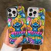 Stitch Silver Phone Case for iPhone 12/12 Pro Max/13/14/15 Plus/16/17