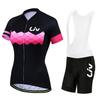 2026 LIV Pro New Women Cycling Clothing MTB Bicycle Jersey Set Female Team Ciclismo Girl Wear Mountain Bike Maillot Ropa Maillot