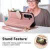 For Samsung Galaxy A06 4G/A06 5G Case Stand Wallet Calf Texture PU Leather Flip Phone Cover