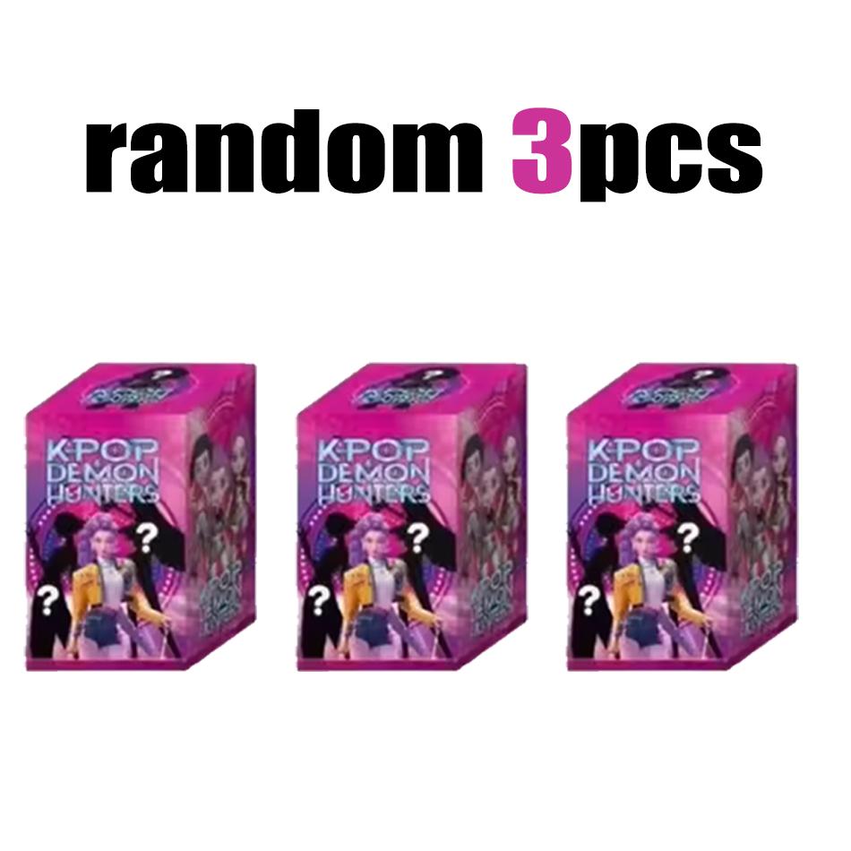 New K-Pop Arrival Trendy Toy Blind Box - Witch Hunter Team 6pcs, Cute Anime Merchandise, PVC Model, Fan Idol Collectible