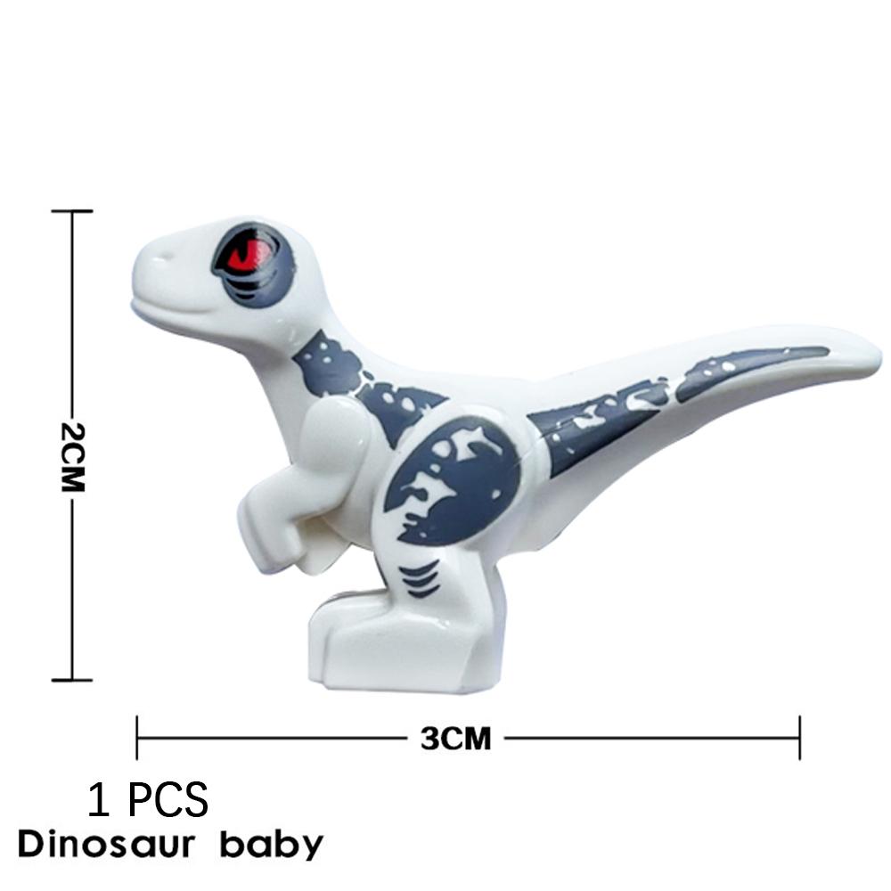 Jurassic Dinosaurs Building Blocks Dinosaur Baby MOC Bricks DIY Action Figure Egg Models Children Toys Animals Kids Gifts