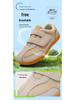 Kids' Autumn Velcro Barefoot Sneakers - Wide Toe, Breathable, Comfortable for Running & Skipping Rope