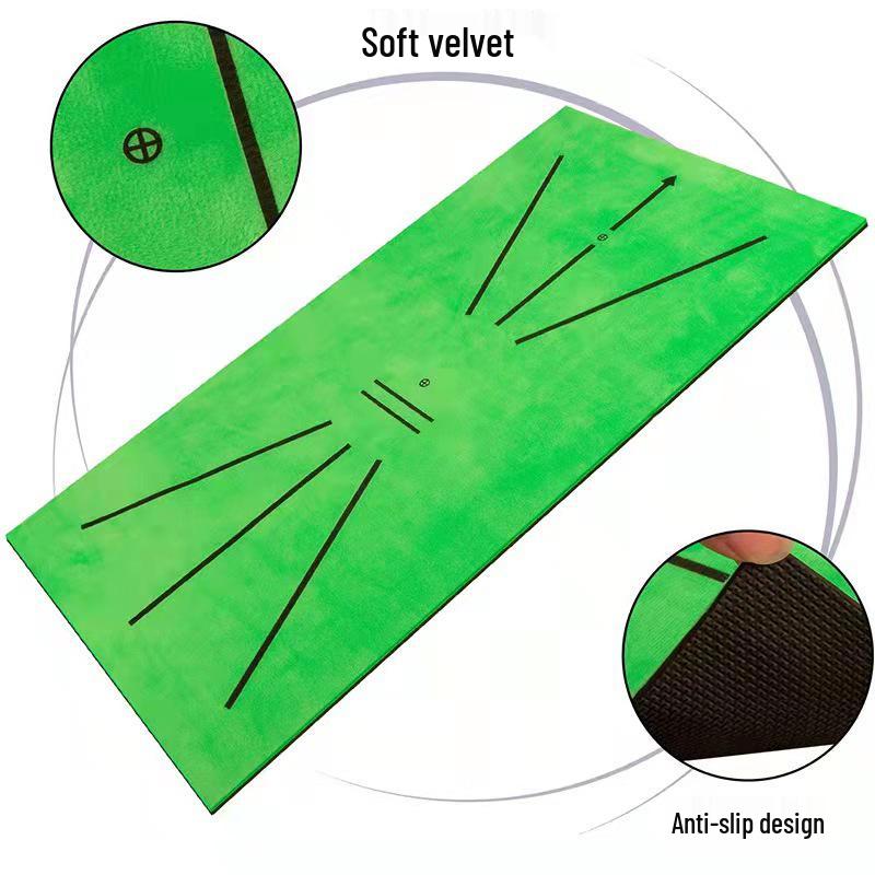Portable Indoor/Outdoor Golf Hitting Practice Mat