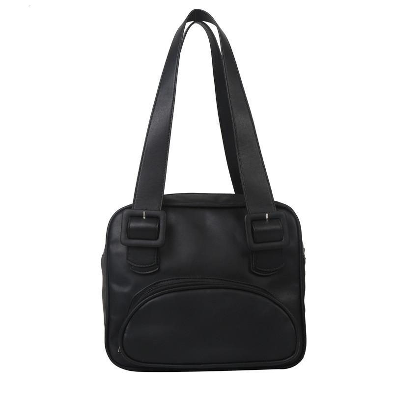 Fashionable Small Box-shaped Handbag For Women Elegant Pu Leather Carry Bag