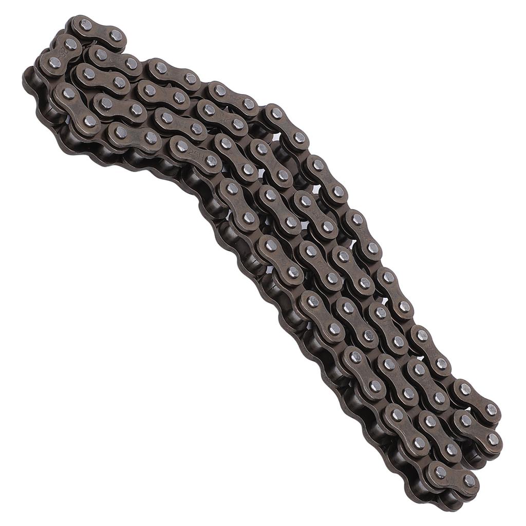 25H 76 Links Chain Heavy Duty Steel Chain Replacement Parts for Electric Scooter