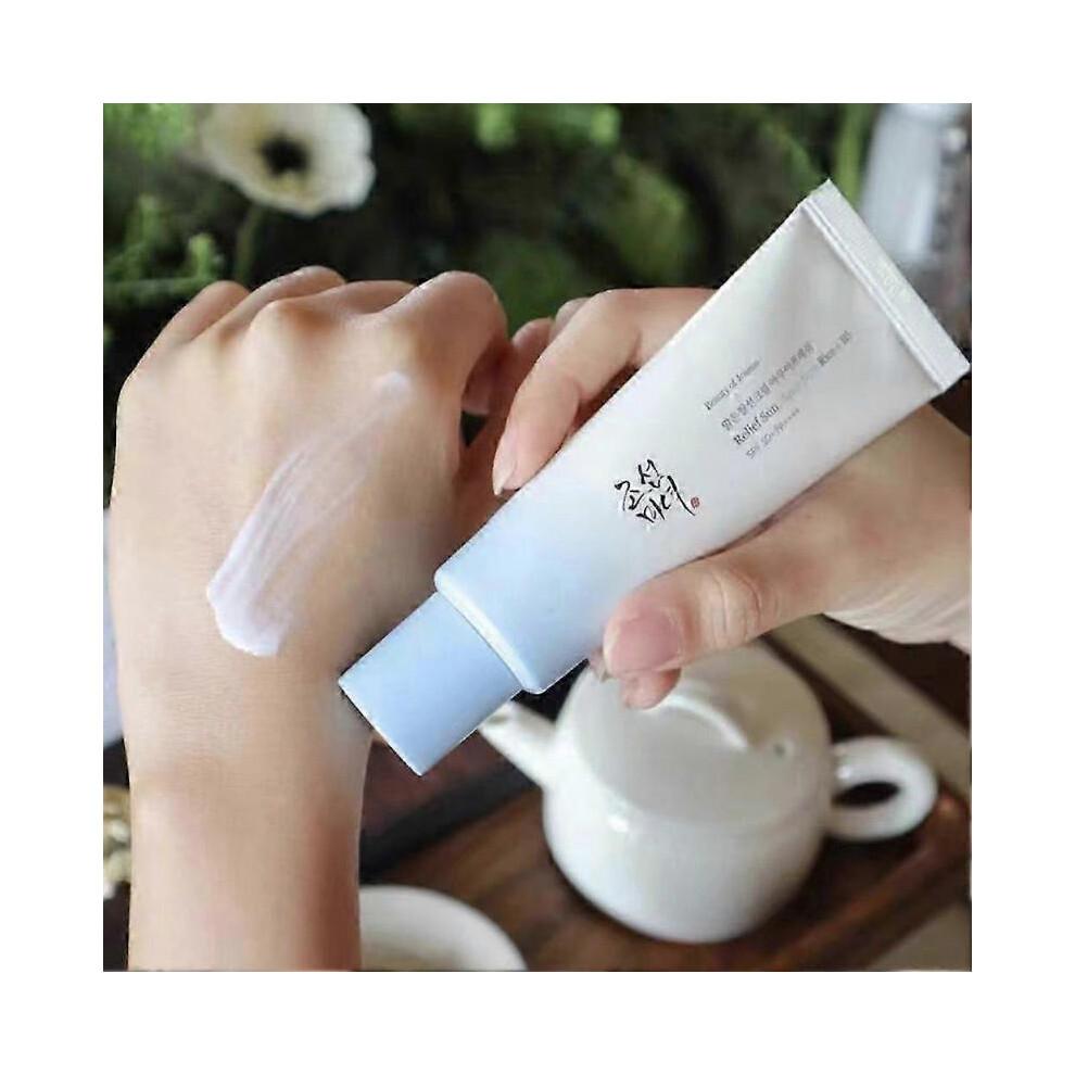 3pcs Relief Sun Organic-Sunscreen SPF50+ Deep Hydration Antioxidant Protection for Summer Protection