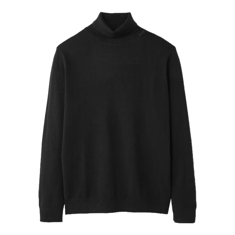 

HLA Men s Long Sleeve Turtleneck Knitted Sweater