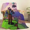 Game F-FORTNITE Blanket Soft Throw Blanket for Home Bedroom Bed Sofa Picnic Travel Office Rest Cover Blanket Gift