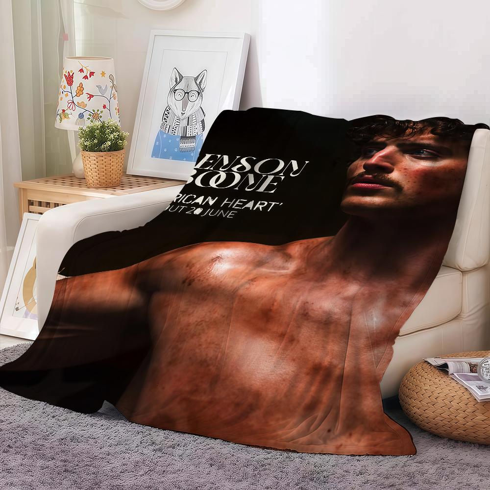 Amerikanischer Sänger B-Benson B-Boone Decke Für Sofa Büro Bett Flugzeug Reise Schlafen Lesen Entspannen Camping Weich Und Warm