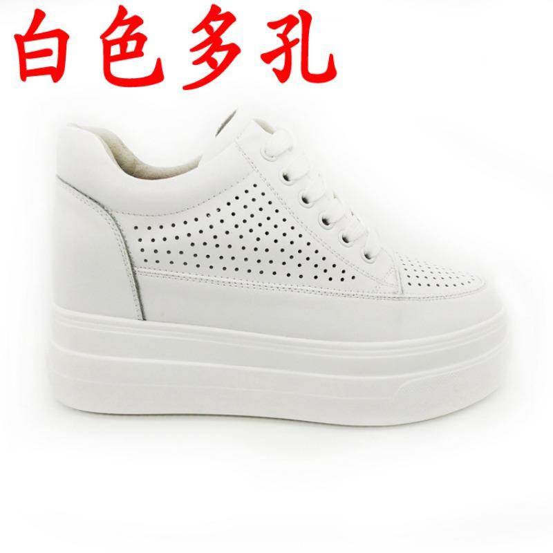Autumn new women's shoes platform heightening and leisure sports student women's shoes