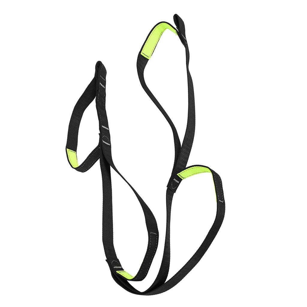 Bergsteigen Klettern Fuß Pedal Last Lager Einstellbare Flache Gürtel Strap Outdoor Sicherheit Seil