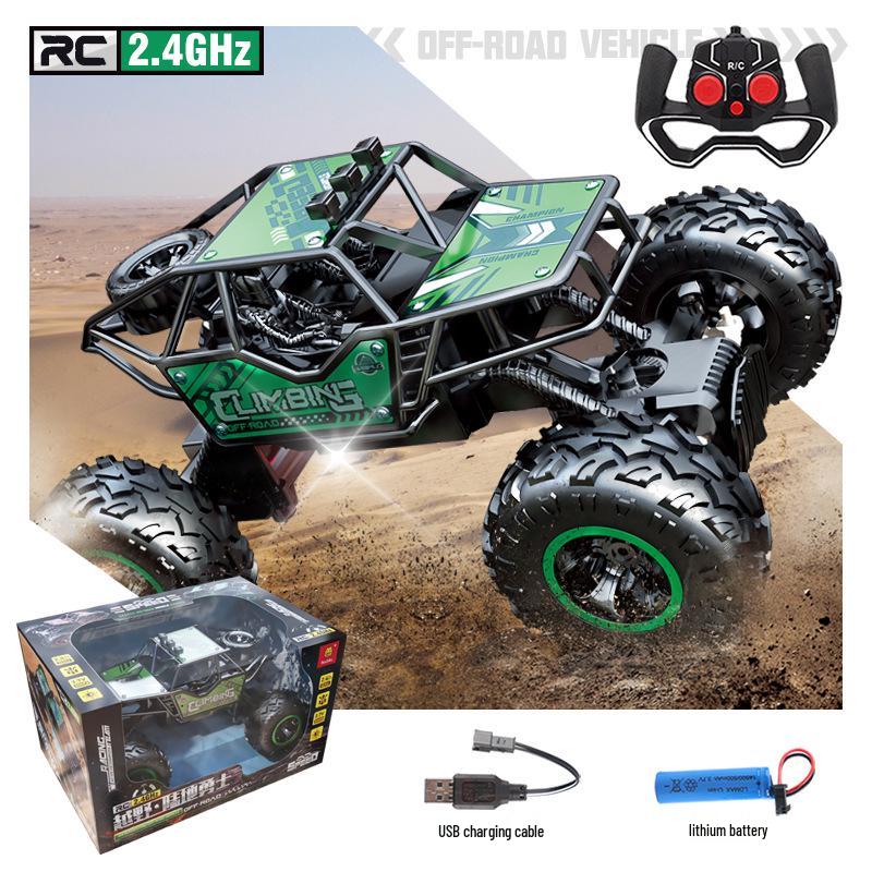 Rechargeable Remote Control Off-road Car for Kids - Four-Channel Electric Toy Gift