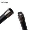 Golden Black Skull Flower Head Walking Cane Fashion Decorative Walking Stick Gentleman Elegant Cosplay Cane Knob Crosier 93cm